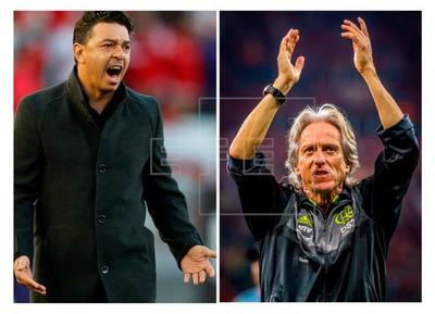 Gallardo contra Jorge Jesus, un duelo de maestros del fútbol de posesión