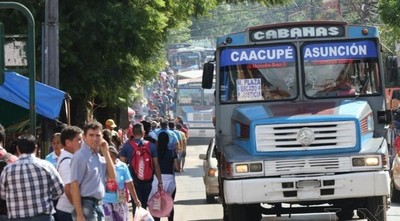 Operativo Caacupé: No pagarán pasajes menores de hasta tres años y no videntes