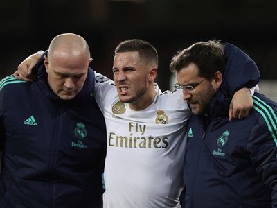 La gravedad de la lesión de Eden Hazard