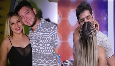 Captan a los besos a Junior Rodríguez y Fátima Román
