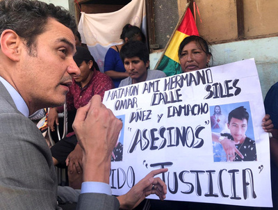 El líder de la cruzada contra Evo Morales se lanza a la Presidencia