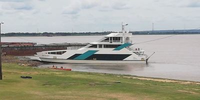 Gran exposición del primer Ferry en la Expo Chaco de Villa Hayes