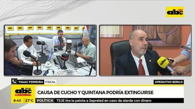 Causa de “Cucho” y Quintana podría extinguirse