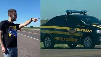 “Bienvenido amigo extranjero”: Caminera recibe a visitantes pidiendo coimas