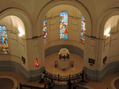 Las cuatro personas inmortalizadas en la Basílica