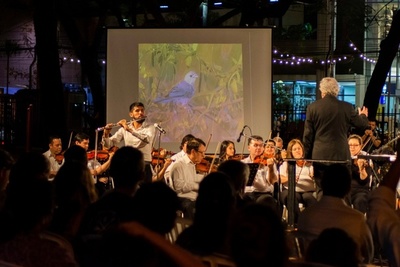 La OSCA lleva "Música Para Volar" a la Plaza Uruguaya