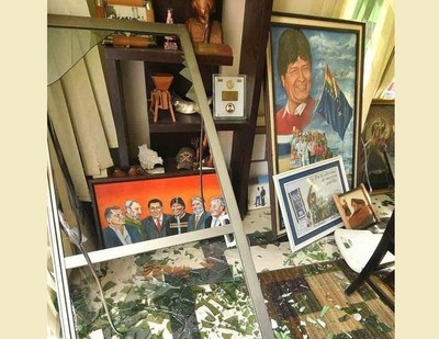 Evo Morales denuncia el allanamiento de su casa en La Paz