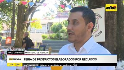 Feria de productos elaborados por reclusos