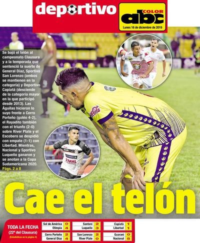 Cae el telón