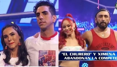 Paloma Ferreira y "El Churero" quedaron fuera de "Baila Conmigo"