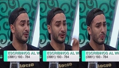 Diego rompió en llanto al recordar que no terminó el colegio