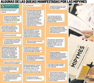 La cédula de Mipymes no sirve para nada, aseguran
