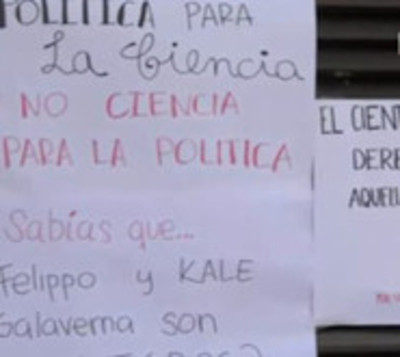Protestas en la Conacyt