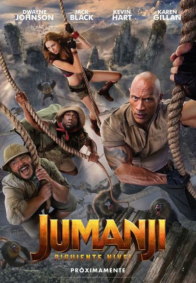 Jumanji: El siguiente nivel (3D y 2D)