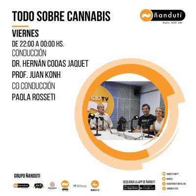 Todo sobre cannabis con Hernán Codas Jaquet, Juan Khon y Paola Rosseti