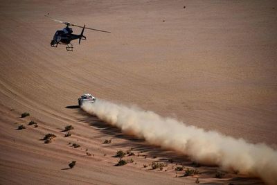 El Dakar en Arabia gusta por paisajes