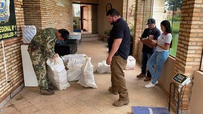 Incautan cargamento de marihuana marroquí en Capitán Bado