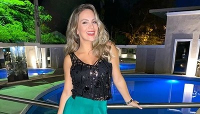 Así celebra Maga Páez su séptimo mes de embarazo