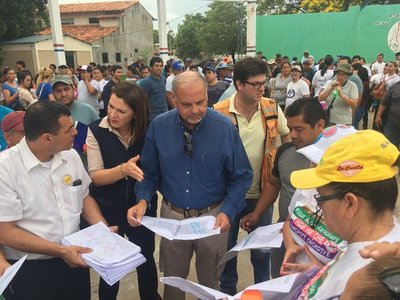 Instituciones prosiguen con limpieza y eliminación de criaderos en Mariano R. Alonso