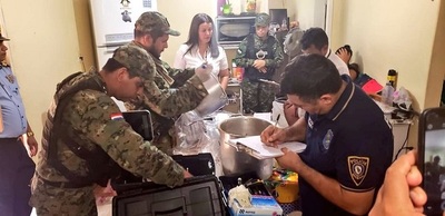 Hallan 20 k de pasta base para cocaína, durante allanamientos en PJC