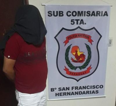 Detenido tras atropellar barrera de control