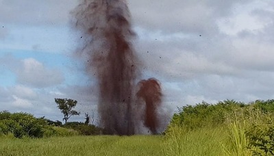 Destruyen otra supuesta pista clandestina en el norte del país