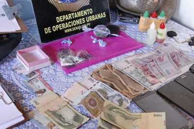 Senad detiene a familia de microtraficantes en Tacumbú
