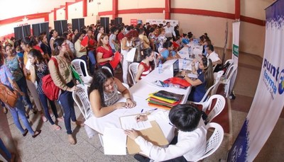 Feria de empleo de la ANR se extenderá al interior del país