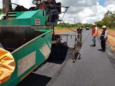 Inicio de obras para la reparación de la ruta 11 Santa Rosa-Antequera