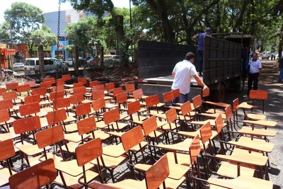 Distribuyen 3000 sillas pedagógicas a 52 instituciones del Alto Paraná