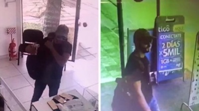 El solitario ladrón que roba a plena luz del día con total tranquilidad
