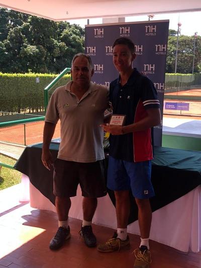 Martin Vergara campeón en singles y dobles en Colombia