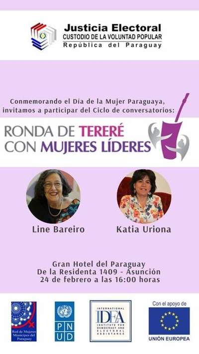 Lanzan ciclo de conversatorios para mujeres líderes por Día de la Mujer Paraguaya