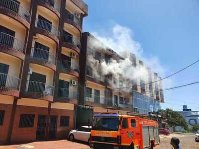 Se incendia un apartamento en el barrio San José