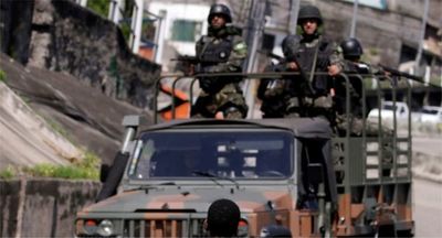 Un convoy con combustible nuclear fue blanco de disparos en Río de Janeiro