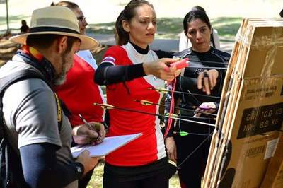 Campeonato Regional de Tiro con Arco en el Parque Lineal