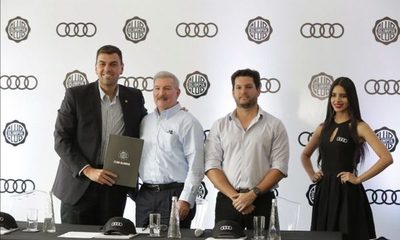 Audi es el nuevo sponsor del club Olimpia