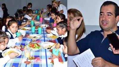 Inician servicio de almuerzo escolar en Santa Rosa