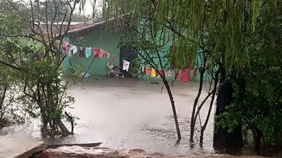 San Ignacio; en cada lluvia importante, la misma historia de siempre