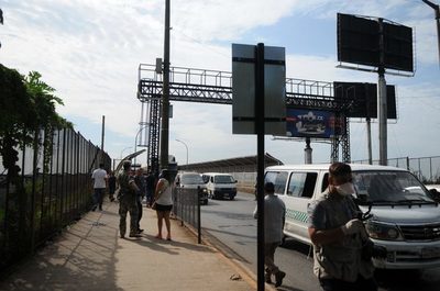 Desde la media noche se cierra el tránsito de personas en el Puente
