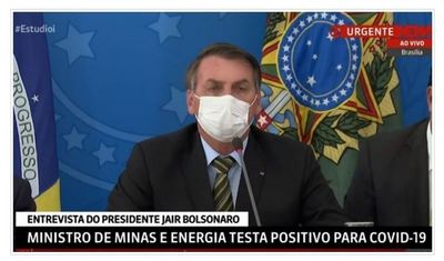 Bolsonaro claudica ante el coronavirus
