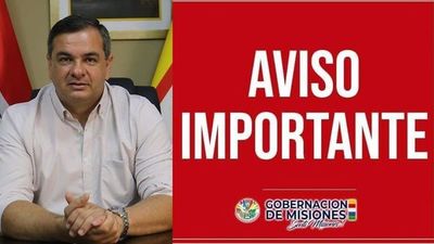 Misiones entra al aislamiento total para frenar avance del coronavirus