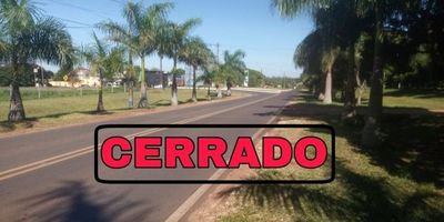 Santa Rosa anuncia cierre de accesos desde esta noche
