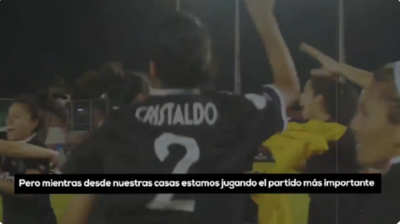 'Este partido lo jugamos todos', es el mensaje de Libertad/Limpeño