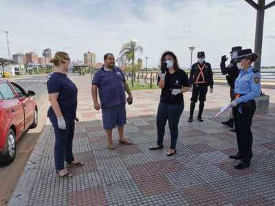 Coronavirus: Fiscales realizan controles en la vía pública