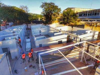 Hospitales de contingencia Ineram e Itauguá tienen 30% de ejecución