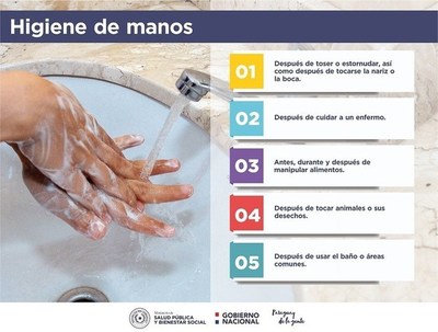 Centros de atención al público deben garantizar higiene de manos