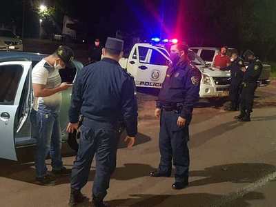 Otro demorado en control policial en J. E. Estigarríbia