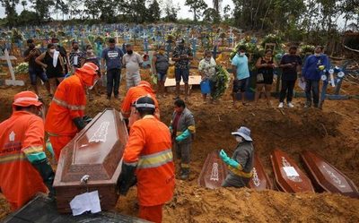 Brasil superó a Alemania en casos de COVID-19 y ya es el séptimo país más afectado por la pandemia