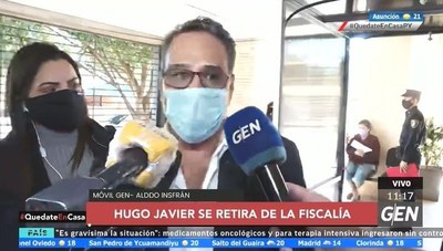 Gobernador de Central se presentó ante Fiscalía de Luque y se puso a disposición